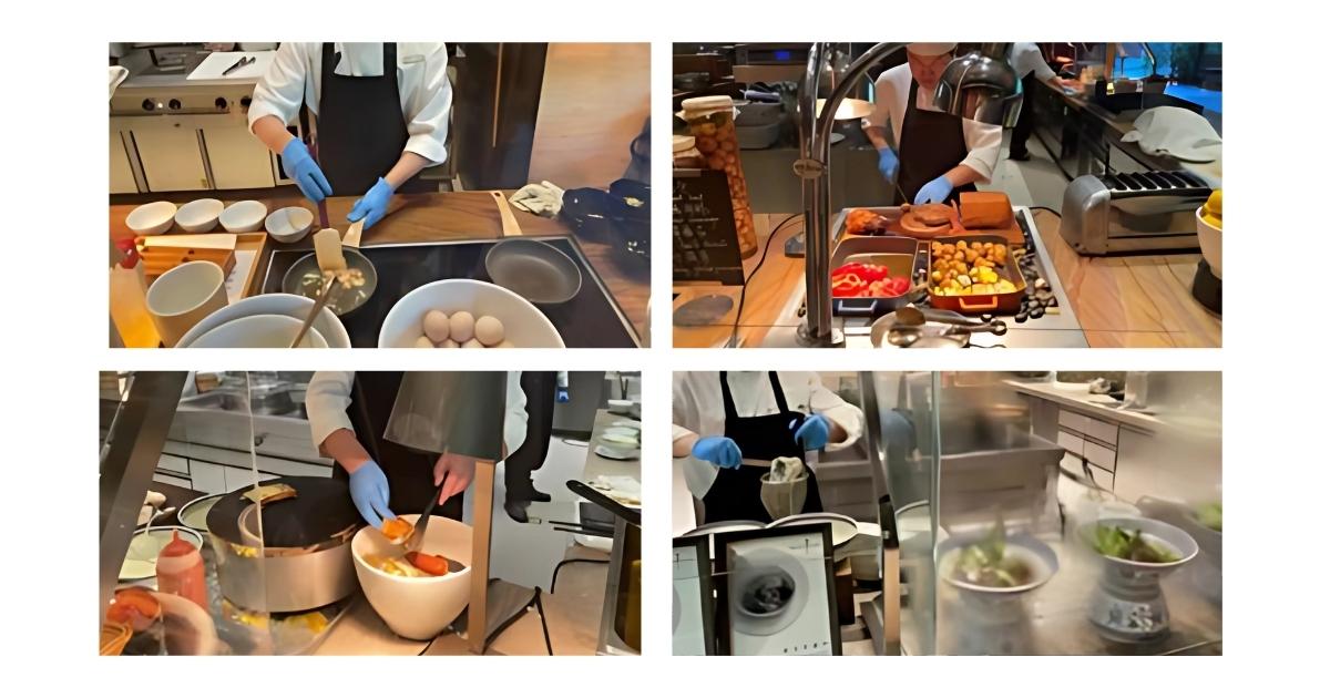 Cooking Live Stations At Market Cafe