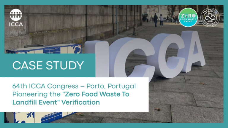 Read more about the article ICCA Congress – Porto, Portugal Pioneering the “Zero Food Waste To Landfill Event” Verification